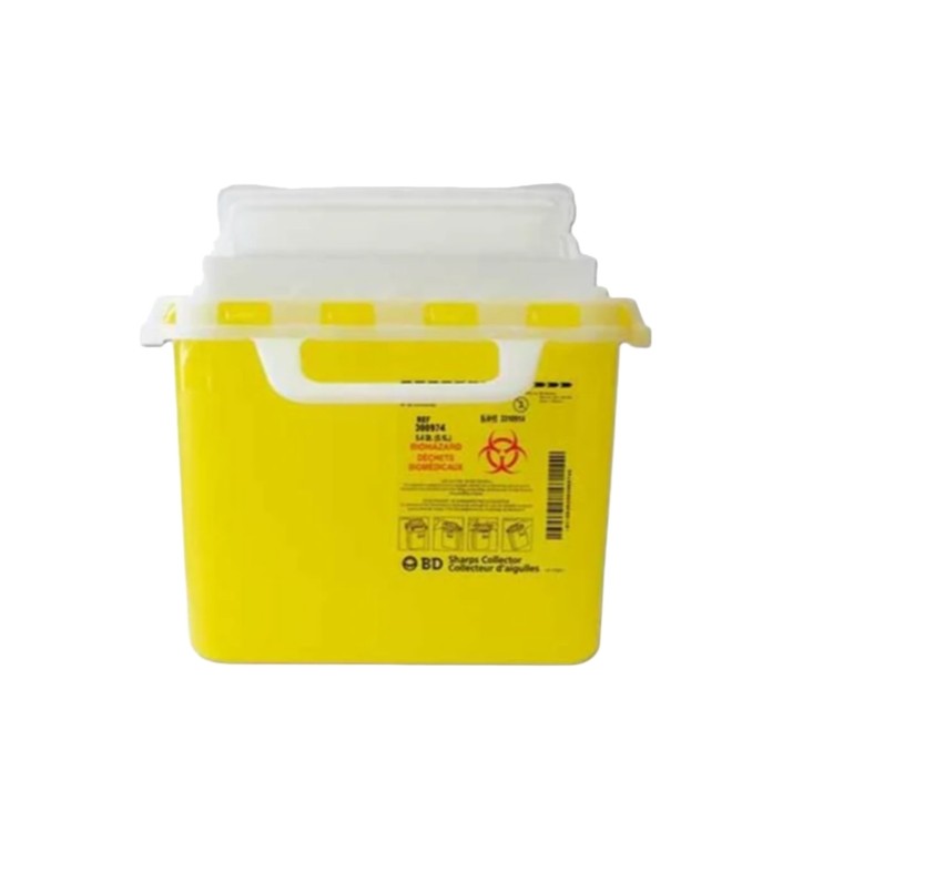 BD Sharps Collector – Yellow (5.4QT)